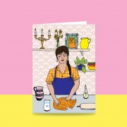 Greeting Card | Cat Kneading